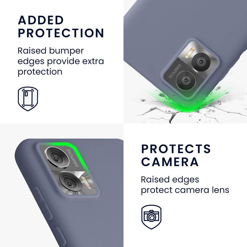 kwmobile Phone Case for Motorola Edge 30 Neo - Wireless Charging - Protective Cover