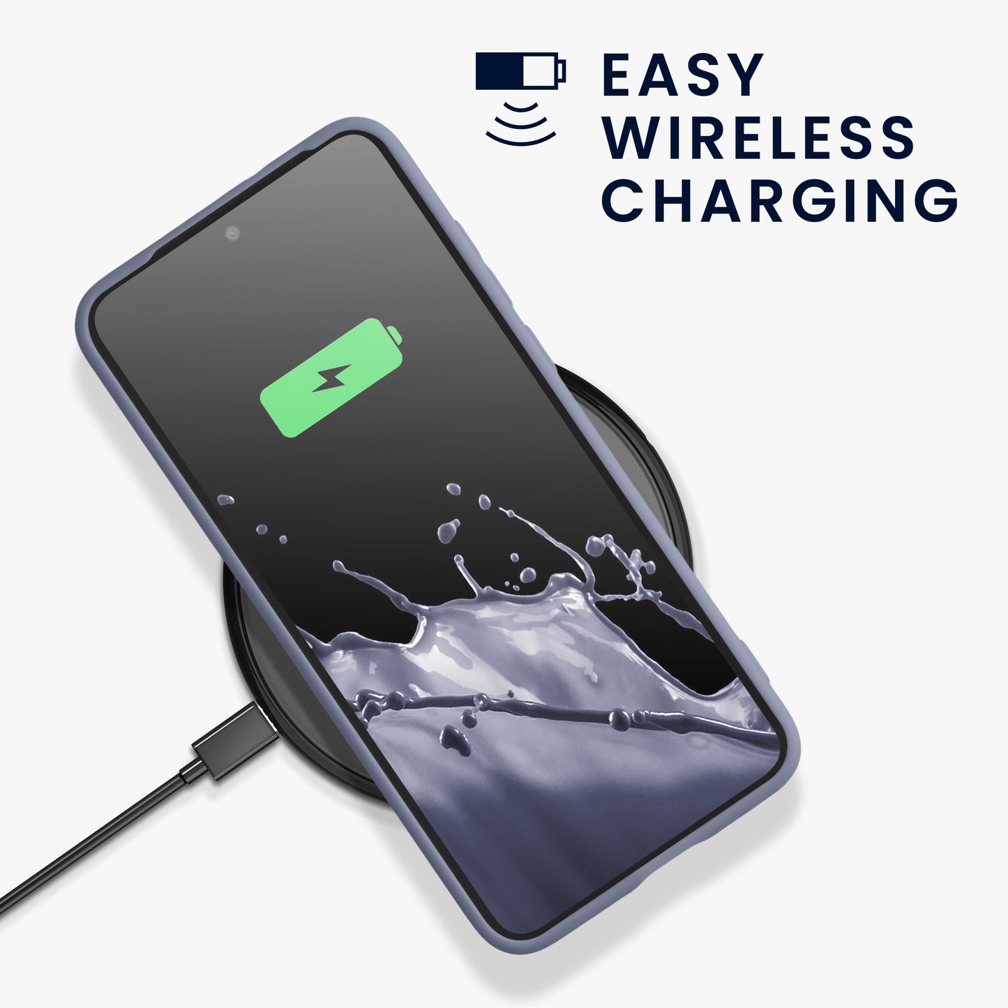 kwmobile Phone Case for Motorola Edge 30 Neo - Wireless Charging - Protective Cover