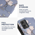 Faux Leather Case compatible with Motorola Edge 30 Neo