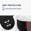 Silicone Case for Google Pixel Buds Pro 2 / Pixel Buds Pro Don't touch my Headphones Design