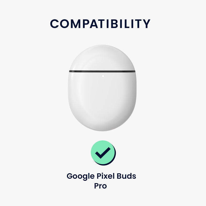 Silicone Case for Google Pixel Buds Pro 2 / Pixel Buds Pro Don't touch my Headphones Design