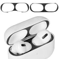 kwmobile Dust Protection Stickers compatible with Apple AirPods Pro 2 Metal Dust Guard Skin