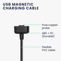 kwmobile USB Cable Charger compatible with Amazfit Band 7 Charging Cable Smart Watch Replacement Cable Fitness Tracker Charging Cable