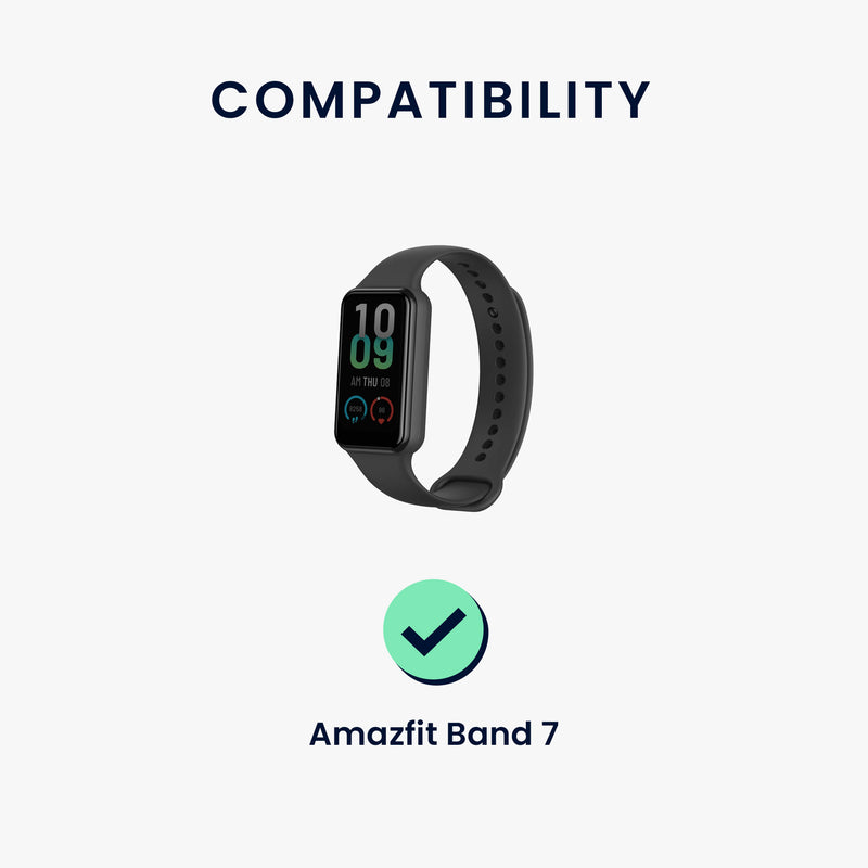kwmobile USB Cable Charger compatible with Amazfit Band 7 Charging Cable Smart Watch Replacement Cable Fitness Tracker Charging Cable
