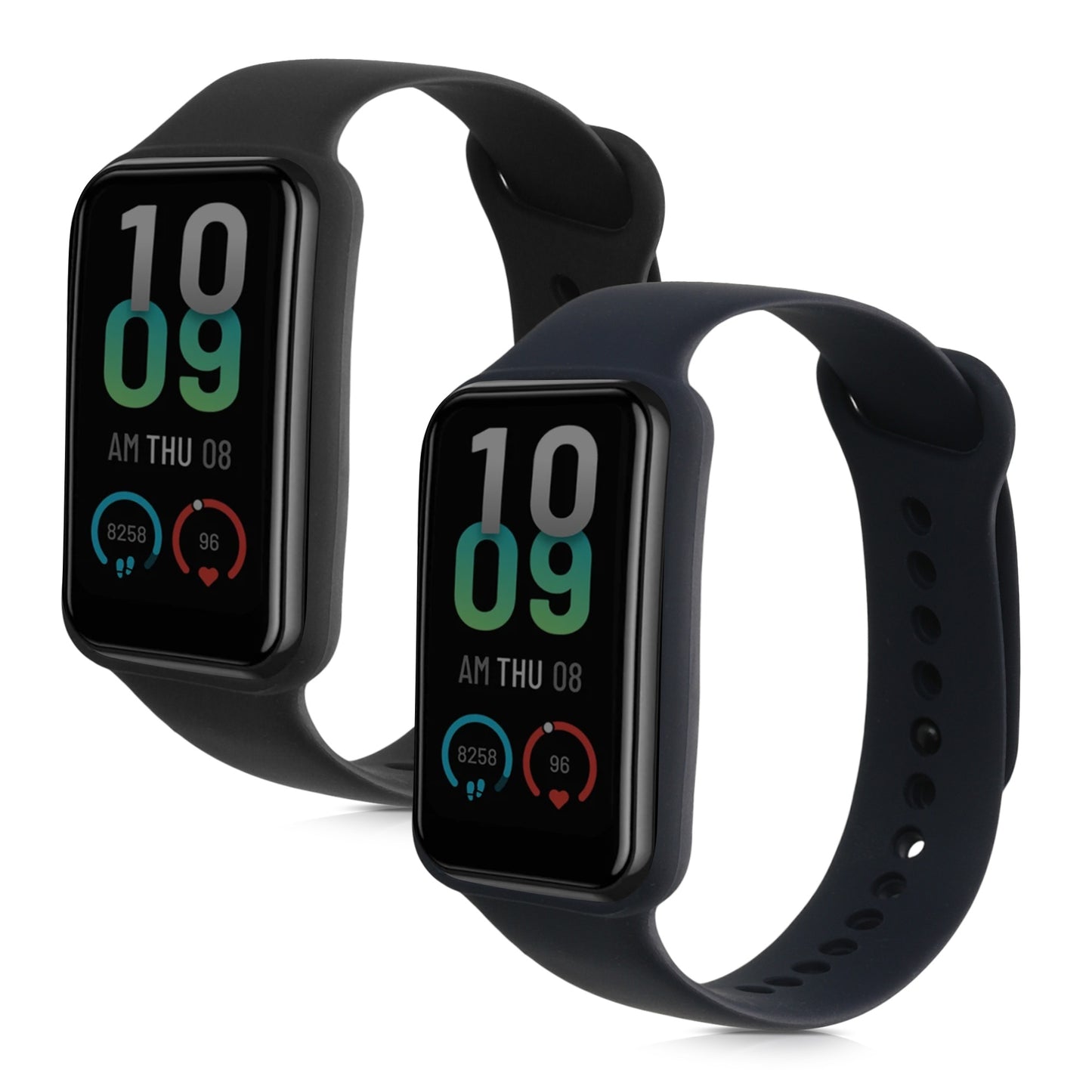 kwmobile Watch Strap for Amazfit Band 7 Bracelet Fitness Tracker Band Set Replacement Strap Smartwatch