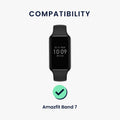 kwmobile Watch Strap for Amazfit Band 7 Bracelet Fitness Tracker Band Set Replacement Strap Smartwatch