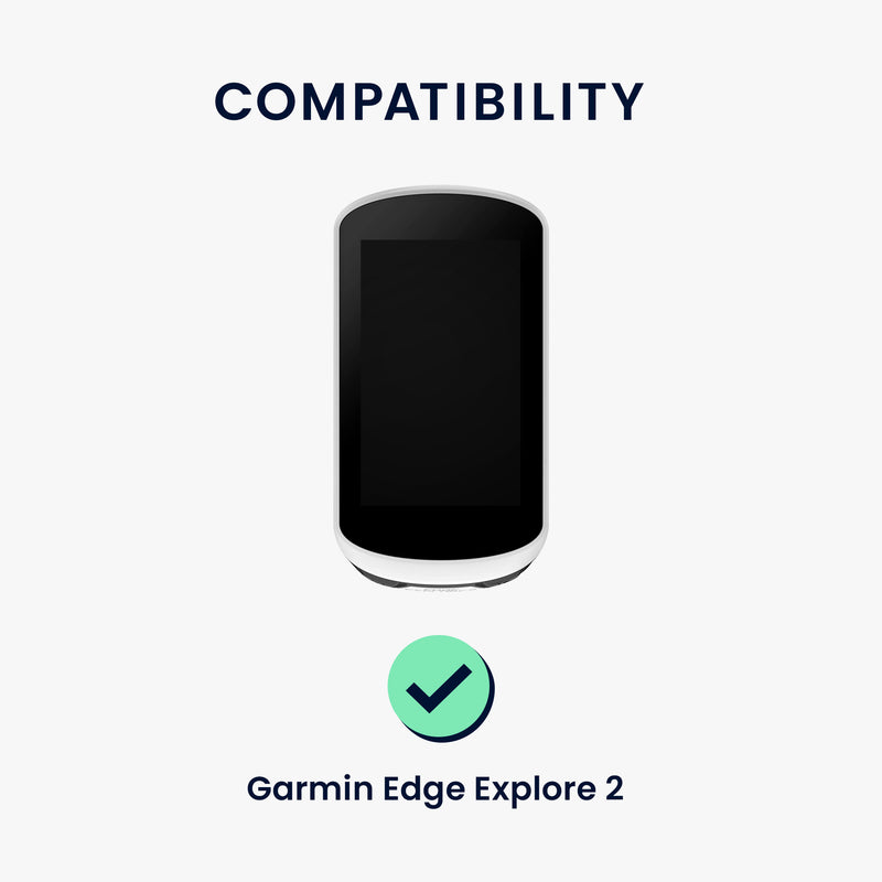 kwmobile Case Compatible with Garmin Edge Explore 2 GPS Cycling Case Protective Cover