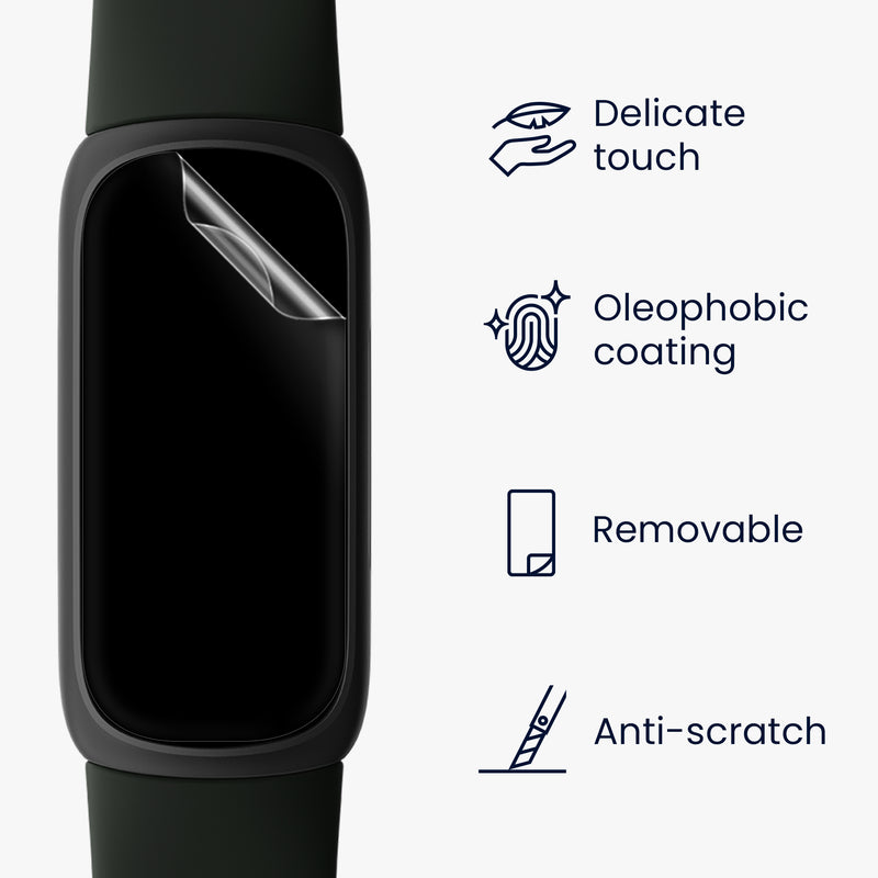 kwmobile Screen Protector for Fitness Tracker Display Protection compatible with Fitbit Inspire 3