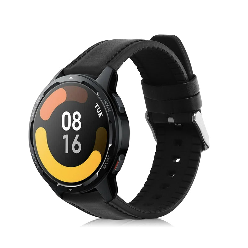 kwmobile Watch Strap for Xiaomi Watch S4 / S4 Sport / S3 / S2 / Watch S1 Active / Watch 5 Active - Replacement Fitness Tracker Strap with Watch Clasp - Smartwatch Replacement Strap