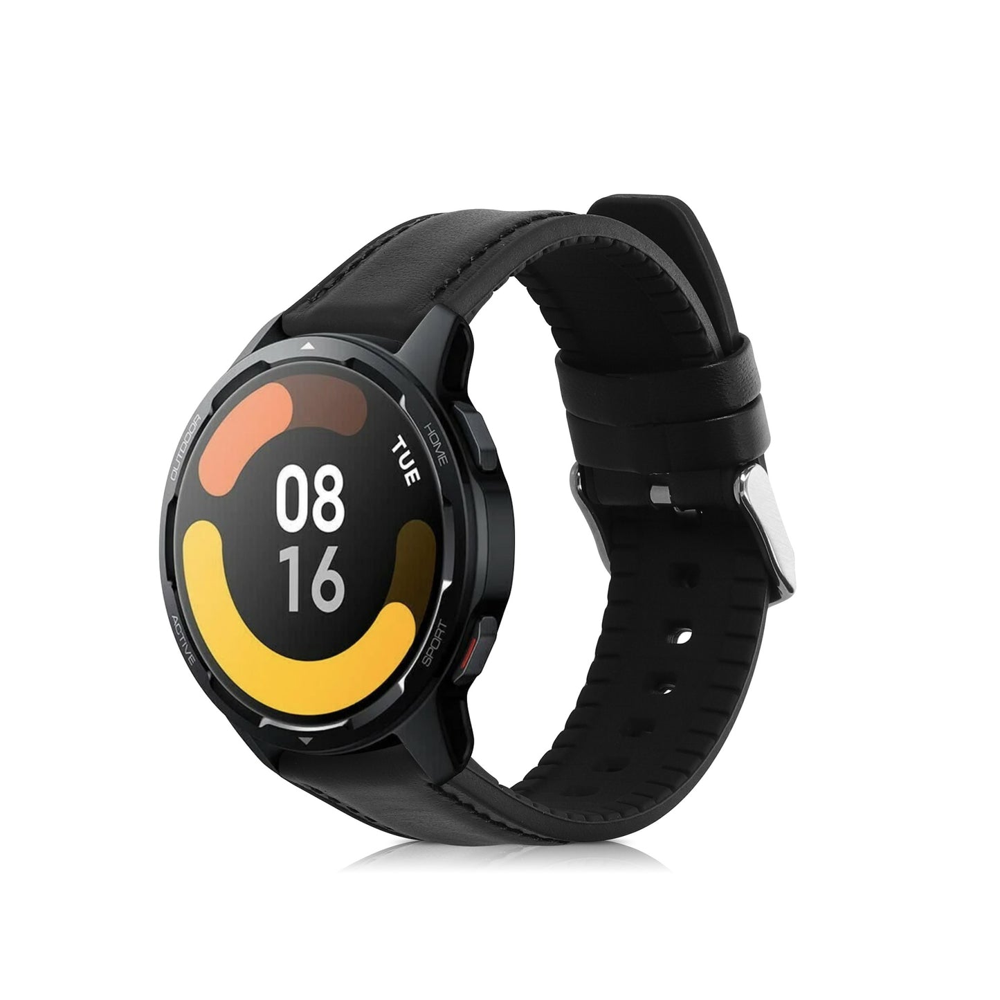 kwmobile Watch Strap for Xiaomi Watch S4 / S4 Sport / S3 / S2 / Watch S1 Active / Watch 5 Active - Replacement Fitness Tracker Strap with Watch Clasp - Smartwatch Replacement Strap