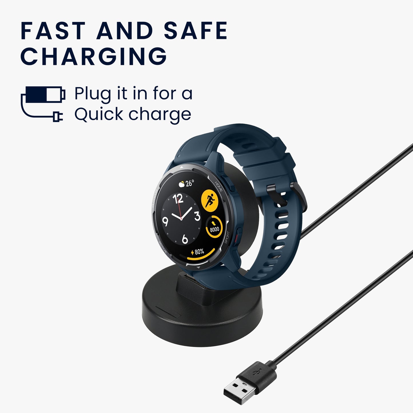 Charger for Xiaomi Mi Watch S1 Active / Watch Color Sport