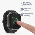 kwmobile Glass Case for Xplora XGO 2 Protective Cover Fullbody Fitness Tracker Case Set