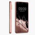 kwmobile Phone Case for Google Pixel 7 - Shimmering Silicone Case - Protective Cover