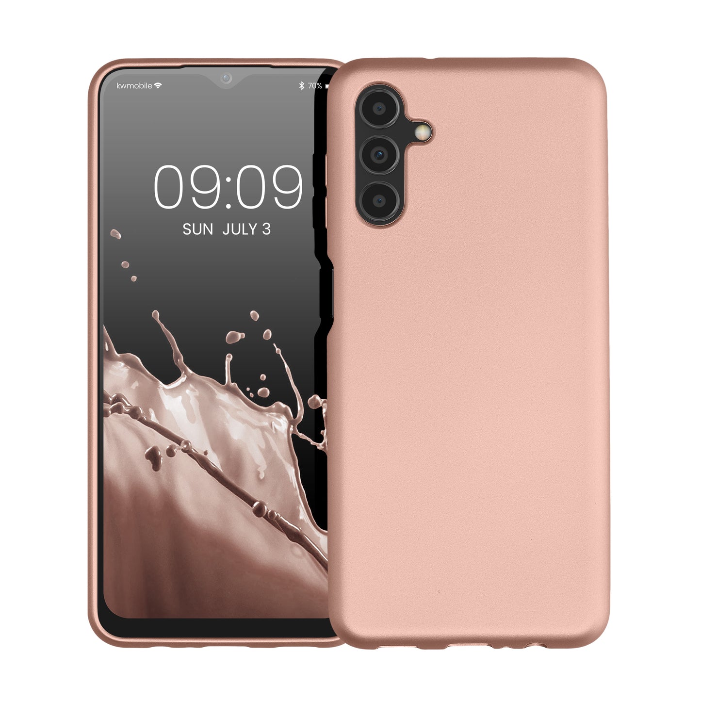 kwmobile Phone Case for Samsung Galaxy A04s - Silicone Case - Protective Cover