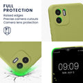 kwmobile Phone Case for Xiaomi Redmi A1 - Soft Silicone Case - Protective Cover