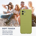 kwmobile Phone Case for Xiaomi Redmi A1 - Soft Silicone Case - Protective Cover