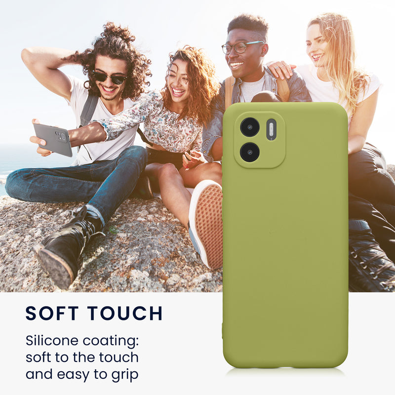 kwmobile Phone Case for Xiaomi Redmi A1 - Soft Silicone Case - Protective Cover