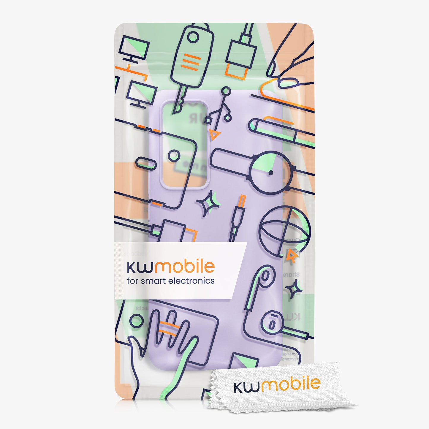 kwmobile Phone Case for Xiaomi 12T / 12T Pro - Silicone Case - Wireless Charging - Protective Cover