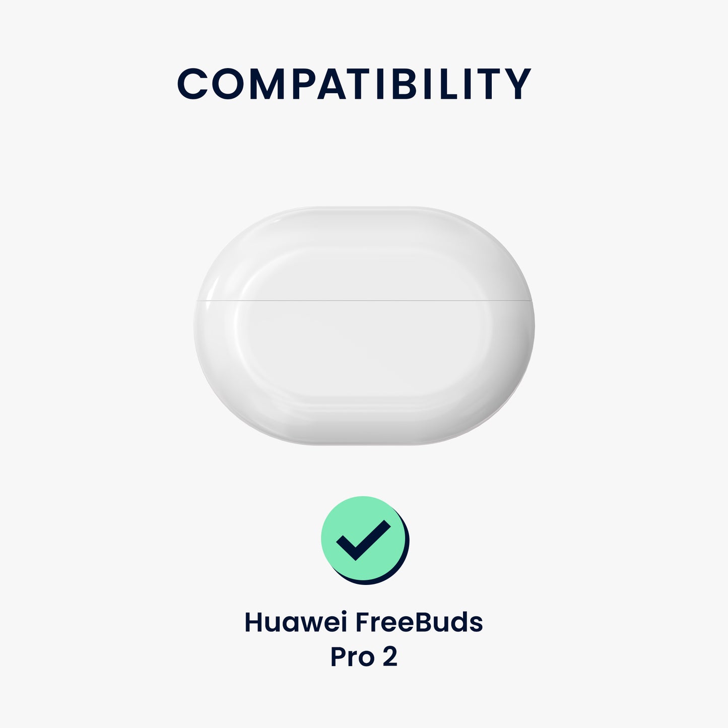 Silicone Case for Huawei Freebuds Pro 2 Don't touch my Headphones