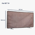 kwmobile 65" TV Cover Indoor - Television Sleeve Screen Protector Cover - TV Screen Dust Cover - TV Cover