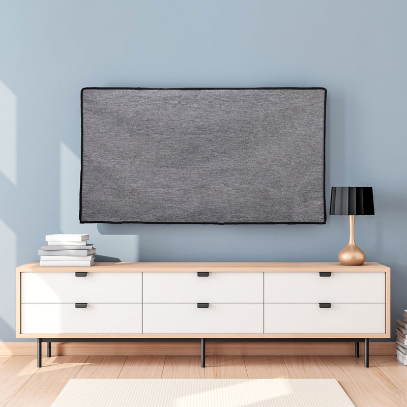 kwmobile 75" Indoor TV Cover - Television Screen Protector - TV Screen Dust Cover - TV Cover