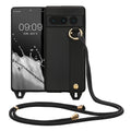 kwmobile Case Compatible with Google Pixel 7 Pro - Phone Cover with Strap Ring - Phone Cover Case