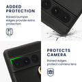 kwmobile Case Compatible with Google Pixel 7 Pro - Phone Cover with Strap Ring - Phone Cover Case
