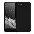 kwmobile Case Compatible with Apple iPhone SE (2022) / iPhone SE (2020) / iPhone 8 / iPhone 7 - Back Cover - Soft Phone Case with Reinforced Corners - Mobile Phone Case