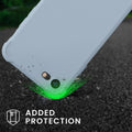 kwmobile Case Compatible with Apple iPhone SE (2022) / iPhone SE (2020) / iPhone 8 / iPhone 7 - Back Cover - Soft Phone Case with Reinforced Corners - Mobile Phone Case