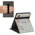 kwmobile Case Compatible with Kobo Clara 2E / Tolino Shine 4 Case - Cover with Hand Strap and Stand