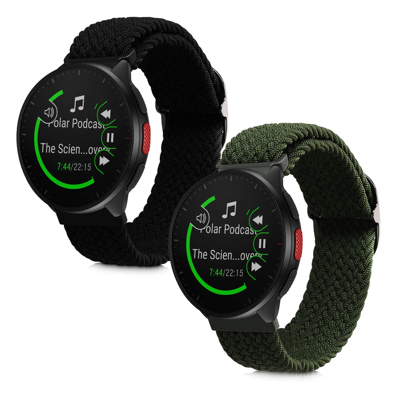 kwmobile Strap compatible with Polar Pacer / Pacer Pro / Ignite Fitness Tracker Sport Strap Band Inner dimensions of 19 - 20 cm
