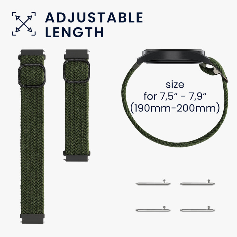 kwmobile Strap compatible with Polar Pacer / Pacer Pro / Ignite Fitness Tracker Sport Strap Band Inner dimensions of 19 - 20 cm