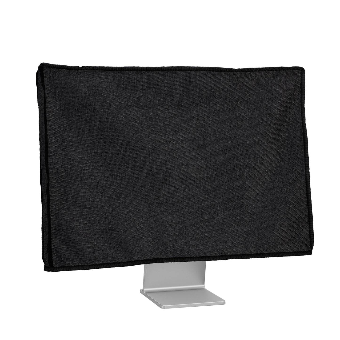 kwmobile Cover Compatible with 24-26" Monitor Protective Cover Dust Cover Hood for PC Screen Computer Screen Cover Dust Hood