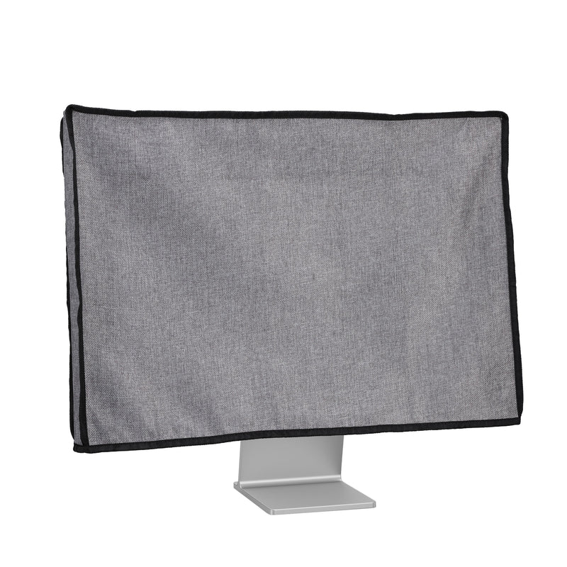 kwmobile Cover Compatible with 24-26" Monitor Protective Cover Dust Cover Hood for PC Screen Computer Screen Cover Dust Hood