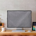 kwmobile Case Compatible with 27-28" Monitor Protective Cover Dust Cover Hood for PC Screen Computer Screen Cover Dust Hood