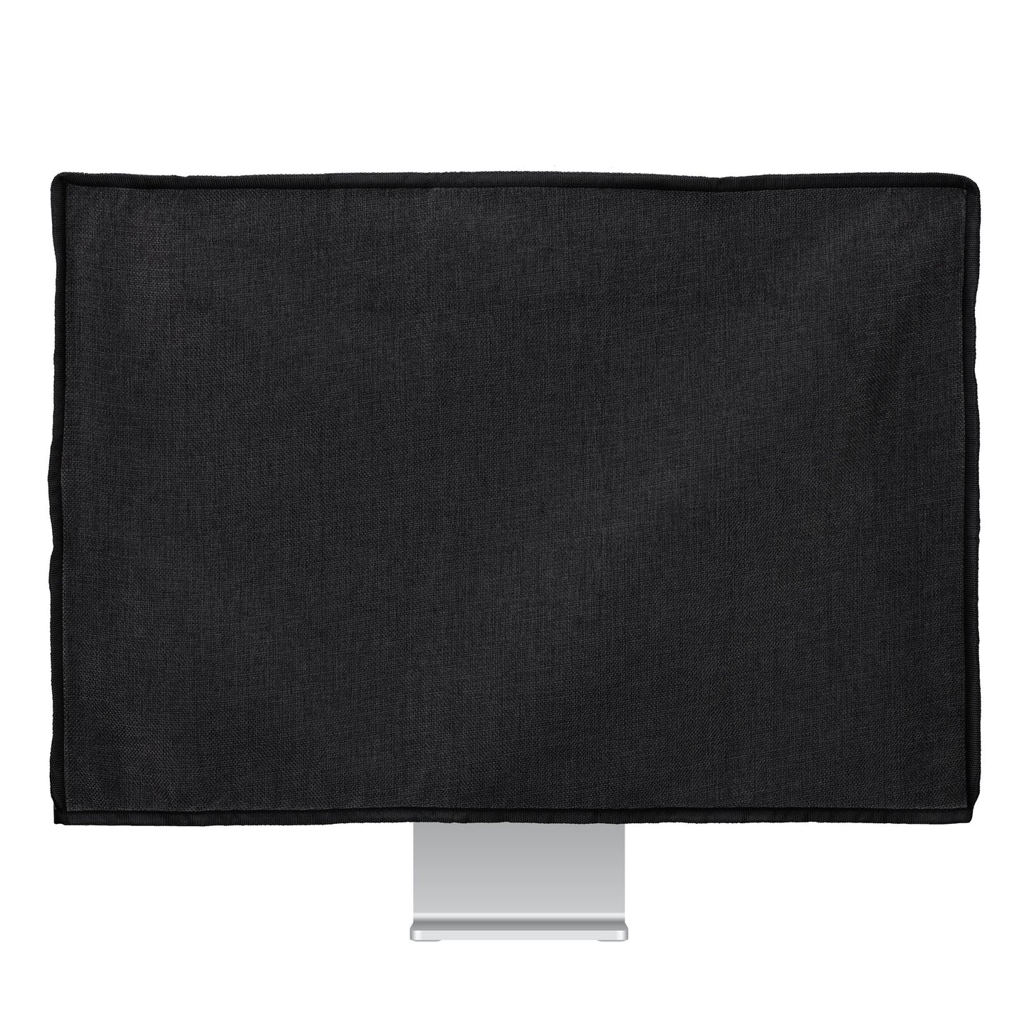 kwmobile Cover compatible with 20-22" Monitor Dust Cover Protective Cover for PC Monitor Computer Screen Cover Dust Hood Hood