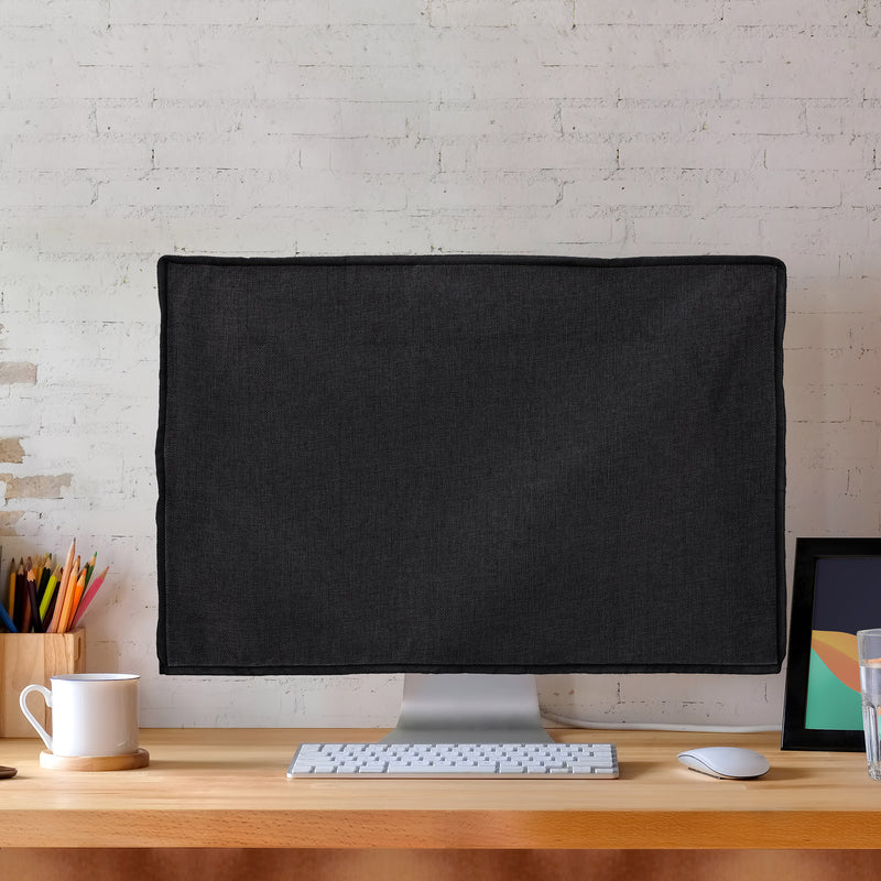 kwmobile Case Compatible with 31-32" Monitor - Protective Cover Dust Cover Hood for PC Screen - Computer Screen Cover Dust Hood