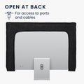 kwmobile Case Compatible with 31-32" Monitor - Protective Cover Dust Cover Hood for PC Screen - Computer Screen Cover Dust Hood