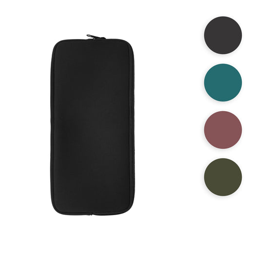 kwmobile Tastatur-Hülle kompatibel mit Logitech Mx Keys Mini Wireless - Neopren Schutzhülle Case Tasche für Tastatur - Neoprentasche für Keyboard - Brombeere Brombeere  