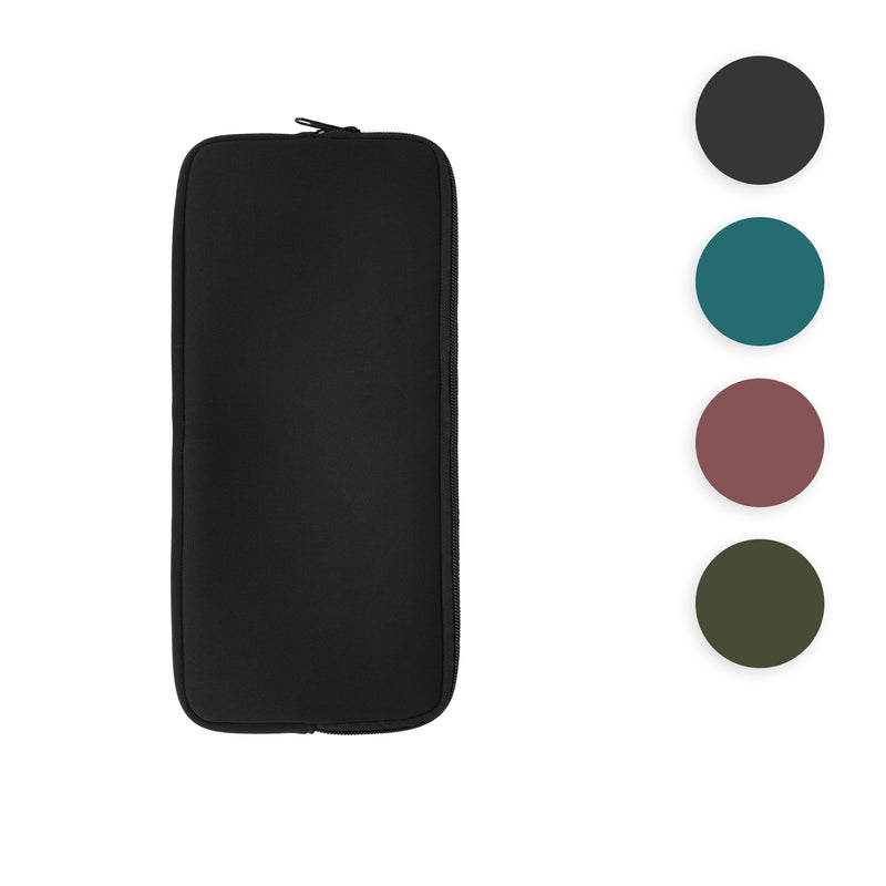 kwmobile Tastatur-Hülle kompatibel mit Logitech Mx Keys Mini Wireless - Neopren Schutzhülle Case Tasche für Tastatur - Neoprentasche für Keyboard - Brombeere Brombeere  