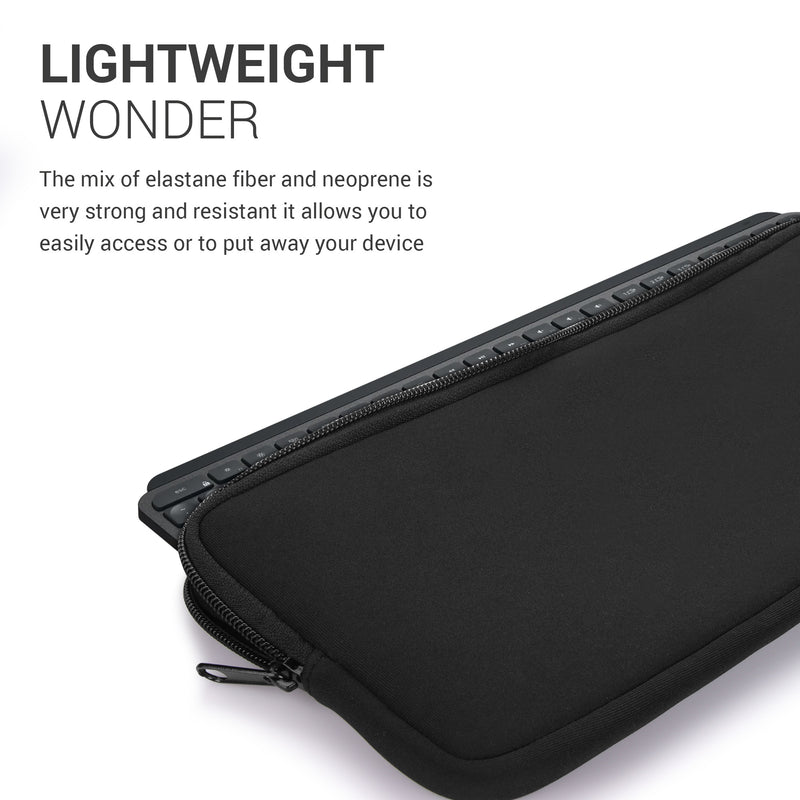 kwmobile Keyboard Cover Compatible with Logitech MX Keys Mini Wireless Case Bag for Keyboard