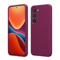 kwmobile Case Compatible with Samsung Galaxy S23 Case Slim Silicone Phone Case Shockproof Phone Cover Soft Surface Wireless Charging