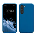 kwmobile Case Compatible with Samsung Galaxy S23 Case Slim Silicone Phone Case Shockproof Phone Cover Soft Surface Wireless Charging