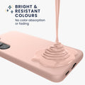 kwmobile Case Compatible with Samsung Galaxy S23 Case Slim Silicone Phone Case Shockproof Phone Cover Soft Surface Wireless Charging