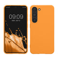 kwmobile Case Compatible with Samsung Galaxy S23 - Silicone Phone Cover - Shock Absorbing Flexible Case - Wireless Charging