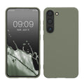 kwmobile Case Compatible with Samsung Galaxy S23 - Silicone Phone Cover - Shock Absorbing Flexible Case - Wireless Charging
