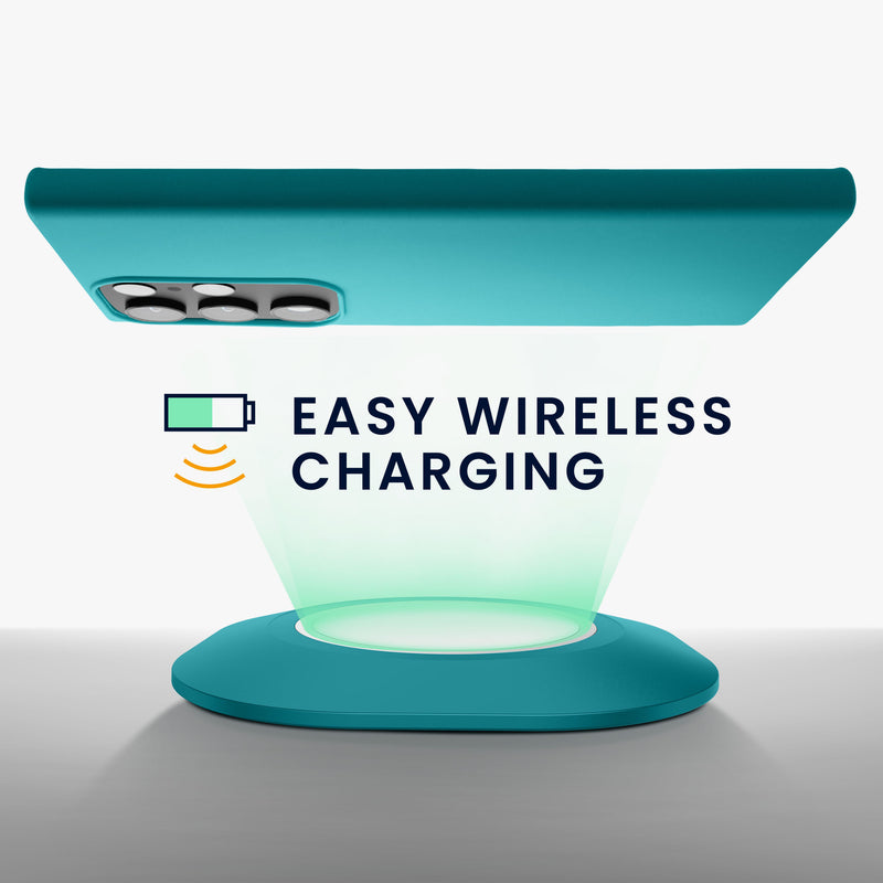 kwmobile Case Compatible with Samsung Galaxy S23 Ultra - Silicone Phone Cover Soft Slim - Shock Absorbing Flexible Case - Wireless Charging