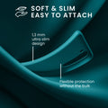 kwmobile Case Compatible with Samsung Galaxy S23 Ultra - Silicone Phone Cover Soft Slim - Shock Absorbing Flexible Case - Wireless Charging