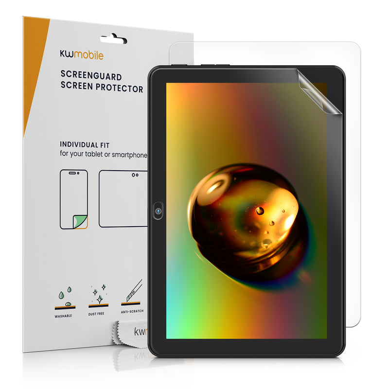 2x Screen Protector compatible with Amazon Fire HD 8 / 8 Plus 7" (2022)