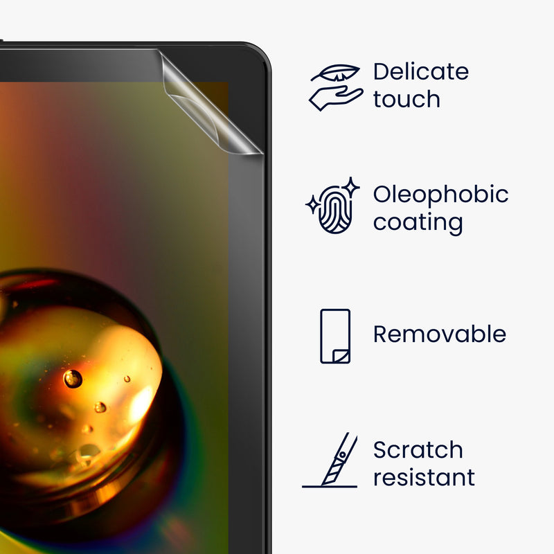 2x Screen Protector compatible with Amazon Fire HD 8 / 8 Plus 7" (2022)